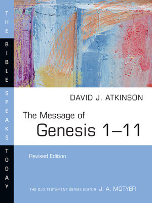 cover image of The Message of Genesis 1–11